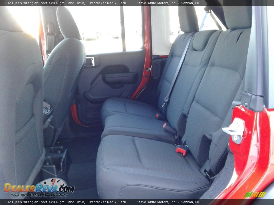 2021 Jeep Wrangler Sport 4x4 Right Hand Drive Firecracker Red / Black Photo #12