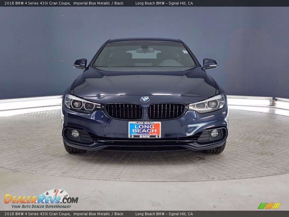 2018 BMW 4 Series 430i Gran Coupe Imperial Blue Metallic / Black Photo #2
