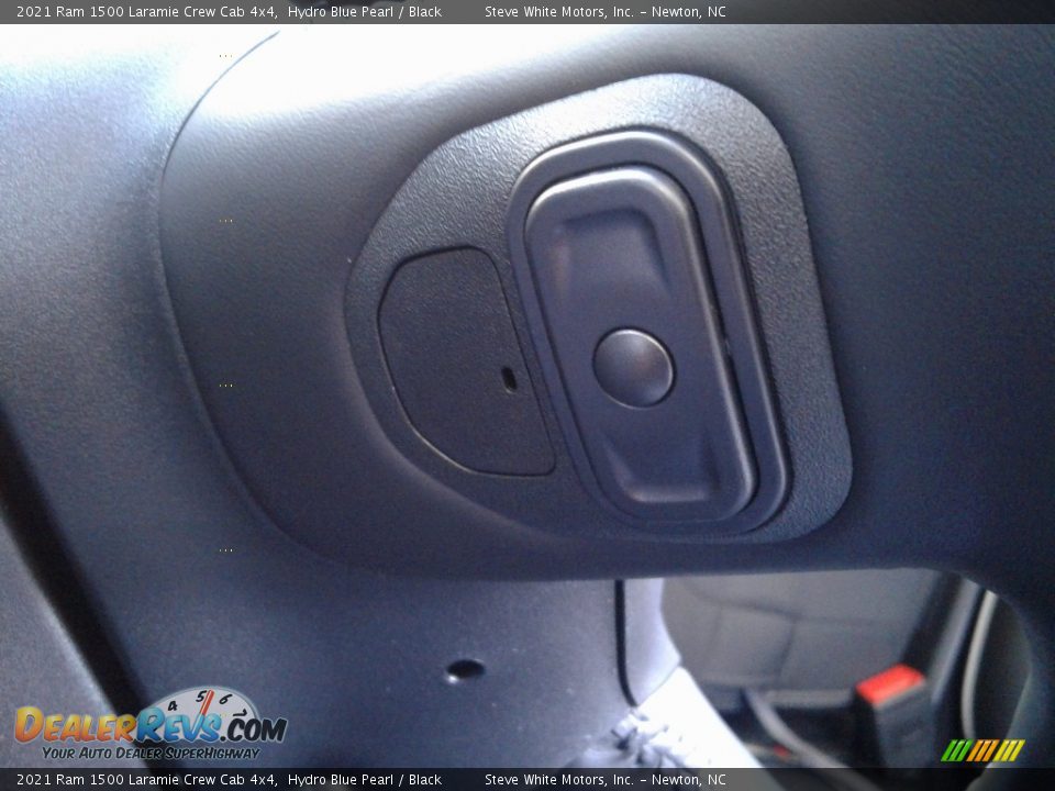 2021 Ram 1500 Laramie Crew Cab 4x4 Hydro Blue Pearl / Black Photo #13