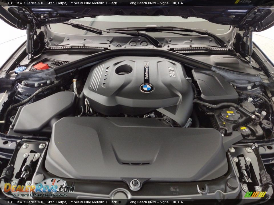 2018 BMW 4 Series 430i Gran Coupe 2.0 Liter DI TwinPower Turbocharged DOHC 16-Valve VVT 4 Cylinder Engine Photo #12