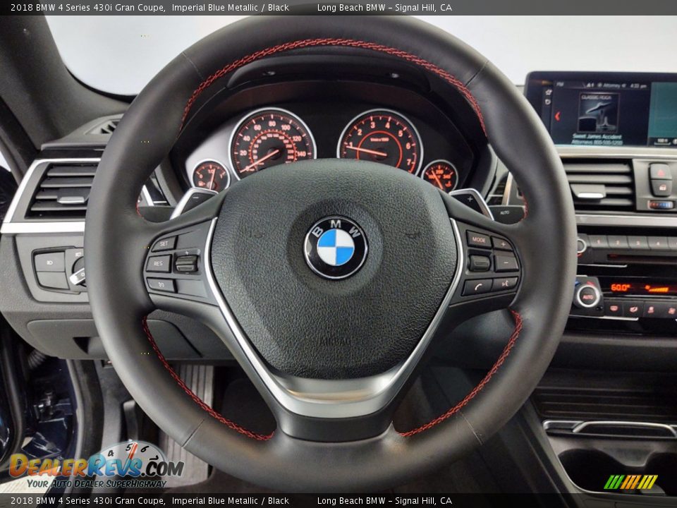 2018 BMW 4 Series 430i Gran Coupe Steering Wheel Photo #18