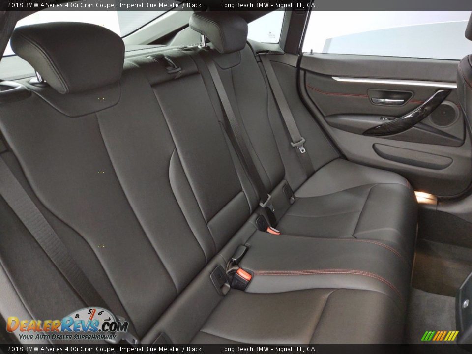 Rear Seat of 2018 BMW 4 Series 430i Gran Coupe Photo #36