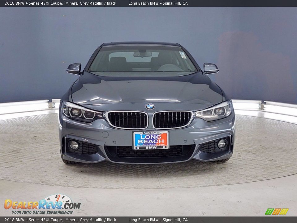 2018 BMW 4 Series 430i Coupe Mineral Grey Metallic / Black Photo #2