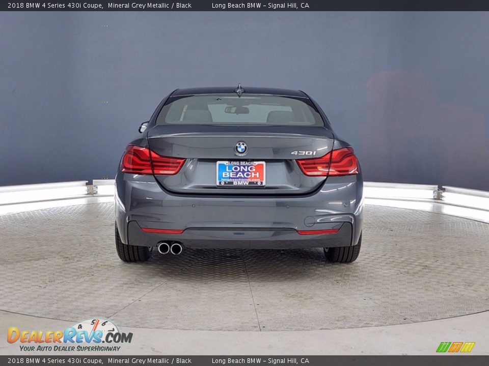 2018 BMW 4 Series 430i Coupe Mineral Grey Metallic / Black Photo #4