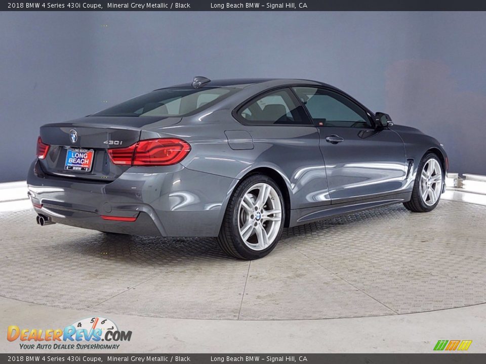 2018 BMW 4 Series 430i Coupe Mineral Grey Metallic / Black Photo #5