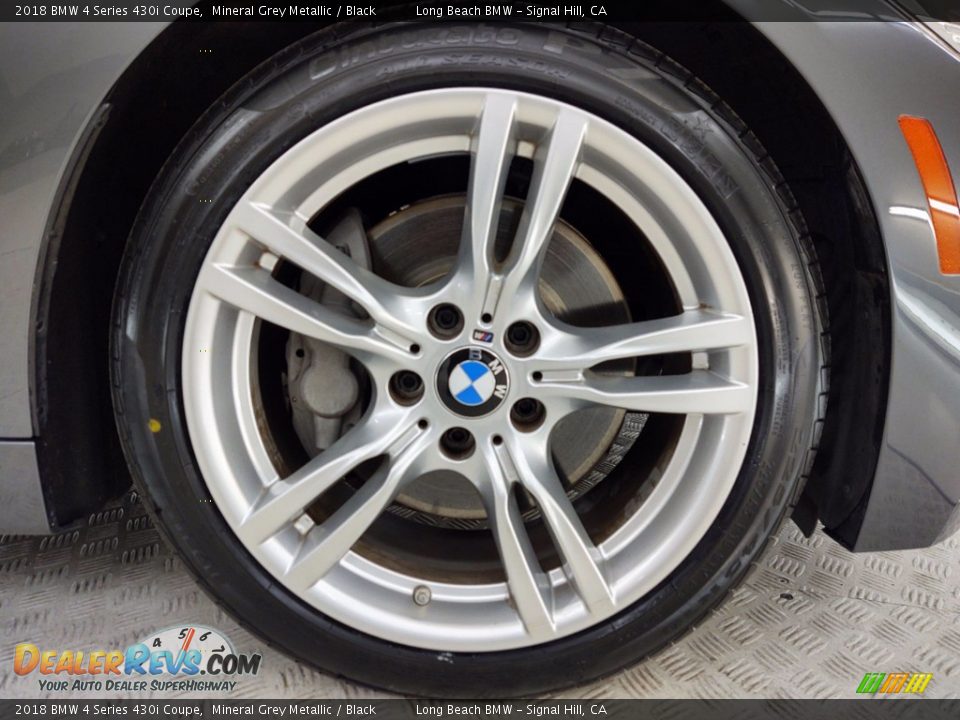 2018 BMW 4 Series 430i Coupe Mineral Grey Metallic / Black Photo #6