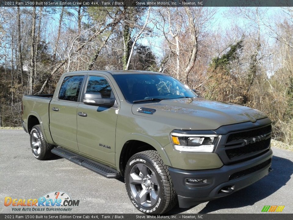 Front 3/4 View of 2021 Ram 1500 Built to Serve Edition Crew Cab 4x4 Photo #4