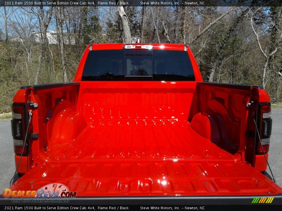 2021 Ram 1500 Built to Serve Edition Crew Cab 4x4 Flame Red / Black Photo #8