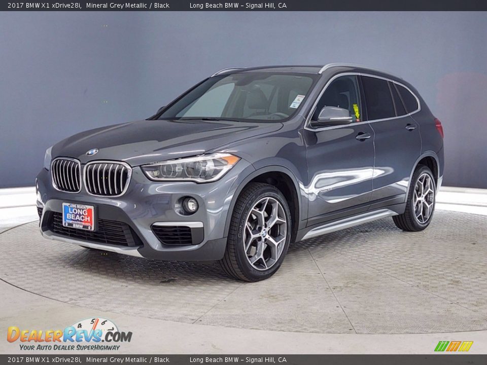 2017 BMW X1 xDrive28i Mineral Grey Metallic / Black Photo #3