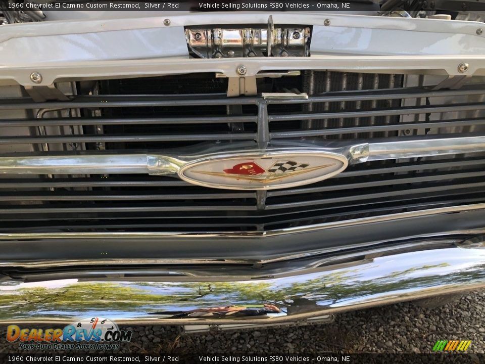 1960 Chevrolet El Camino Custom Restomod Silver / Red Photo #24