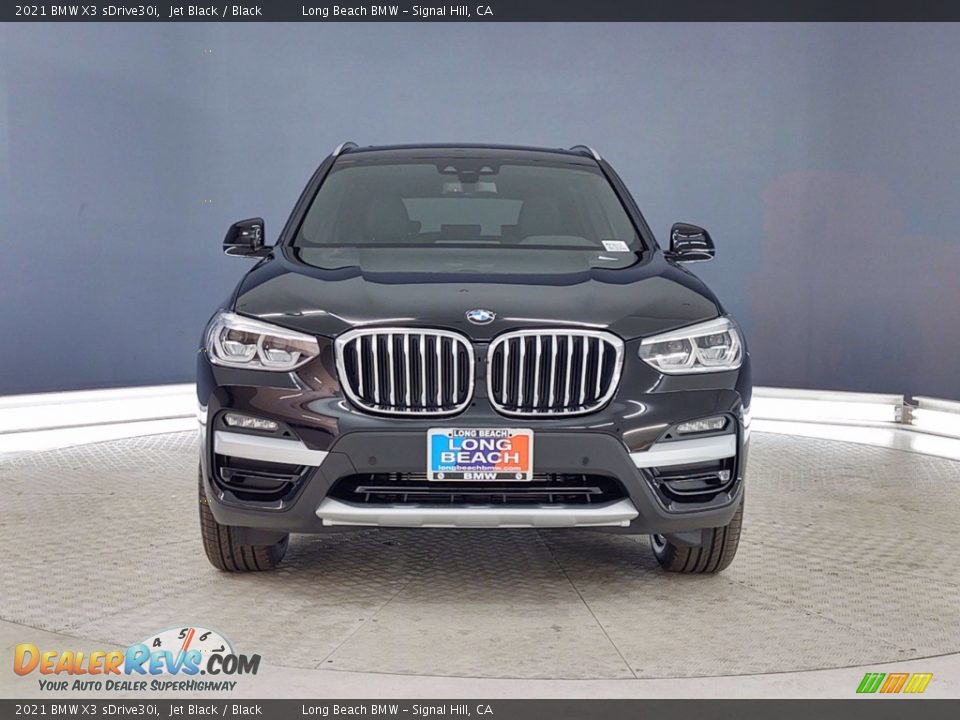 2021 BMW X3 sDrive30i Jet Black / Black Photo #2