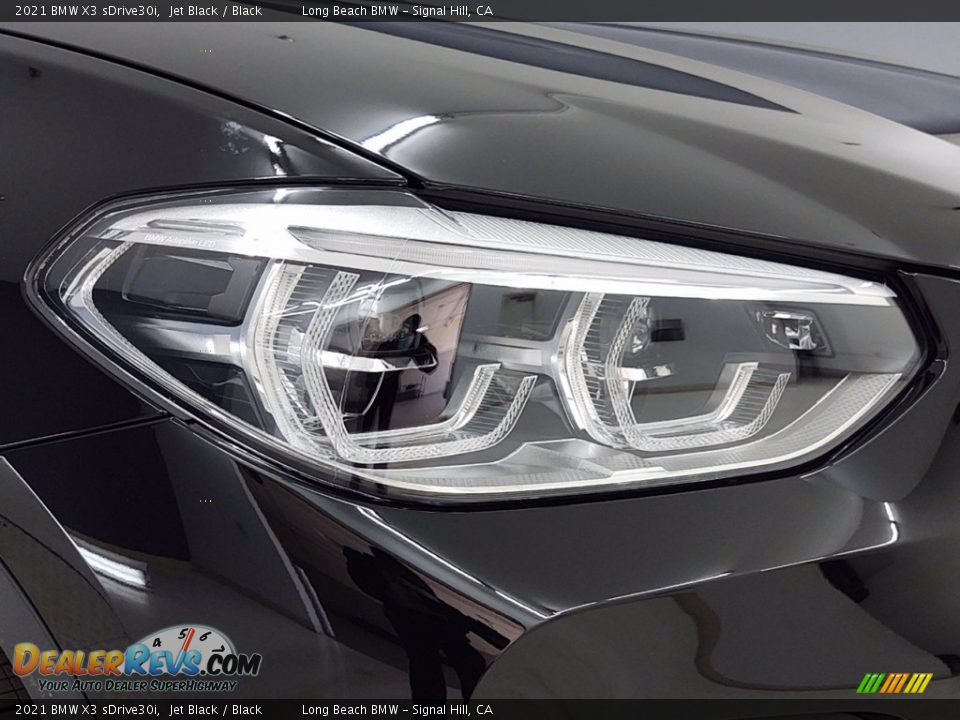 2021 BMW X3 sDrive30i Jet Black / Black Photo #4