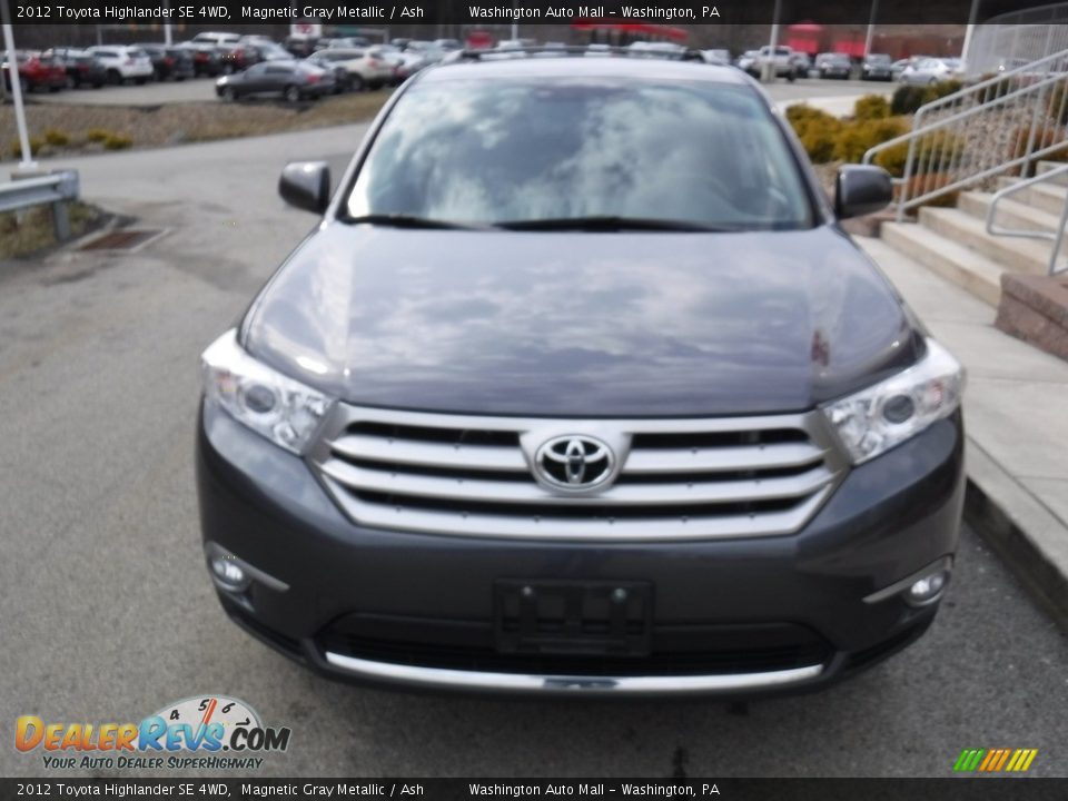 2012 Toyota Highlander SE 4WD Magnetic Gray Metallic / Ash Photo #9