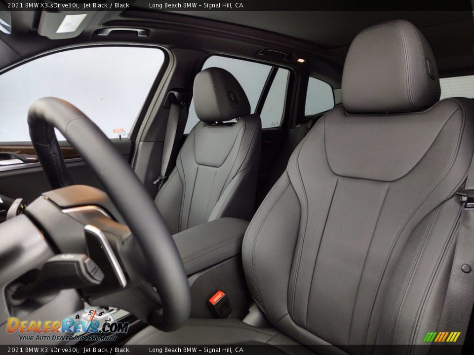 2021 BMW X3 sDrive30i Jet Black / Black Photo #13