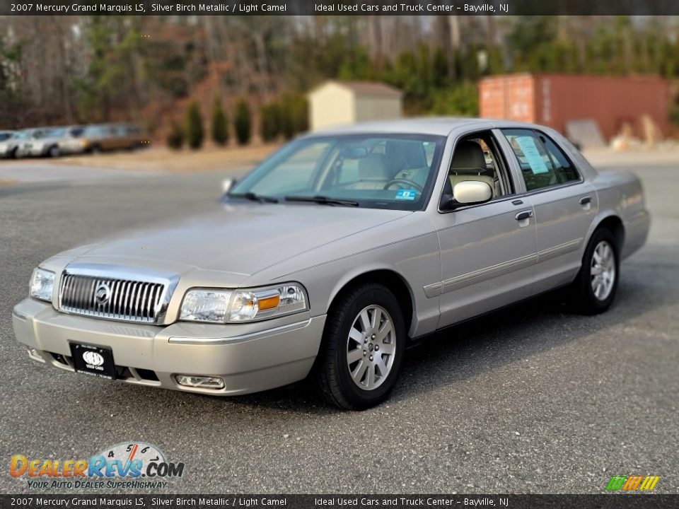 2007 Mercury Grand Marquis LS Silver Birch Metallic / Light Camel Photo #1