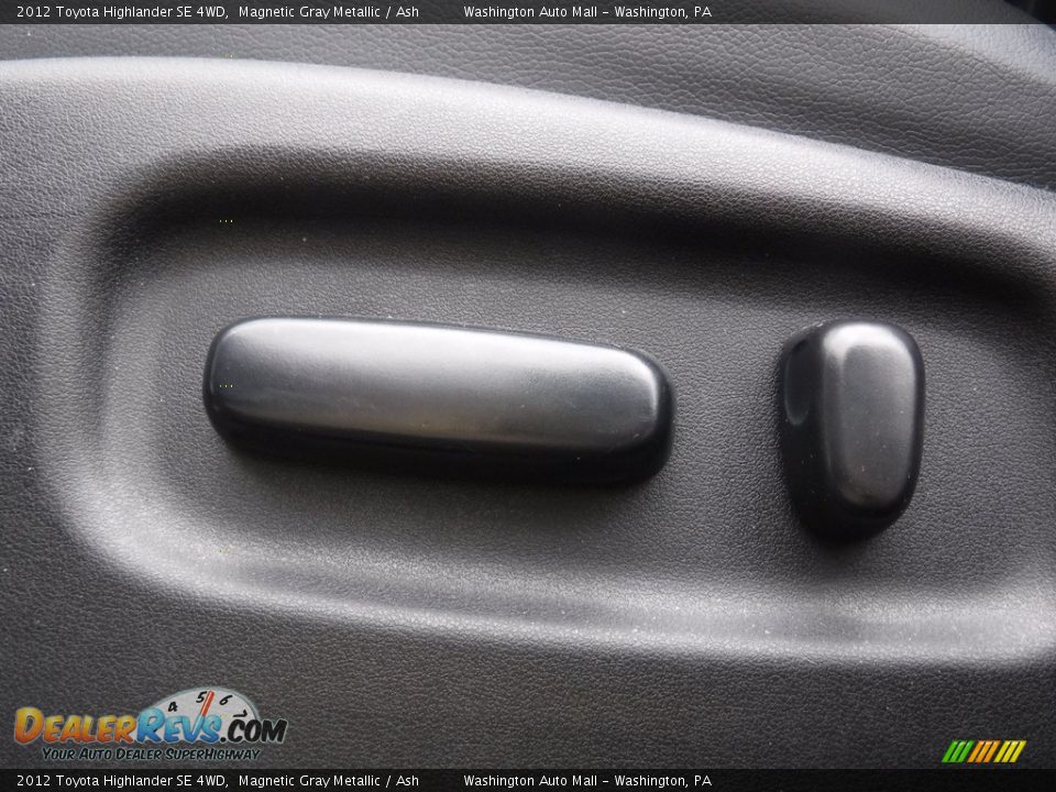 2012 Toyota Highlander SE 4WD Magnetic Gray Metallic / Ash Photo #19