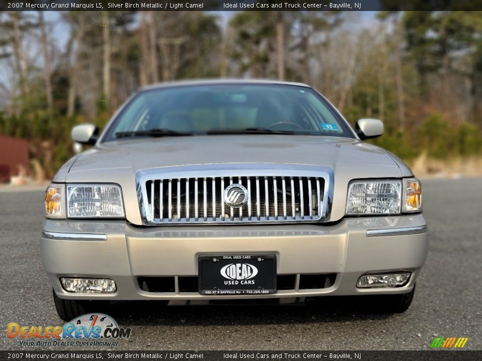 2007 Mercury Grand Marquis LS Silver Birch Metallic / Light Camel Photo #3