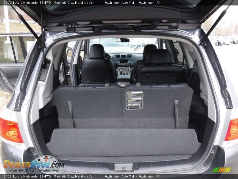 2012 Toyota Highlander SE 4WD Magnetic Gray Metallic / Ash Photo #25