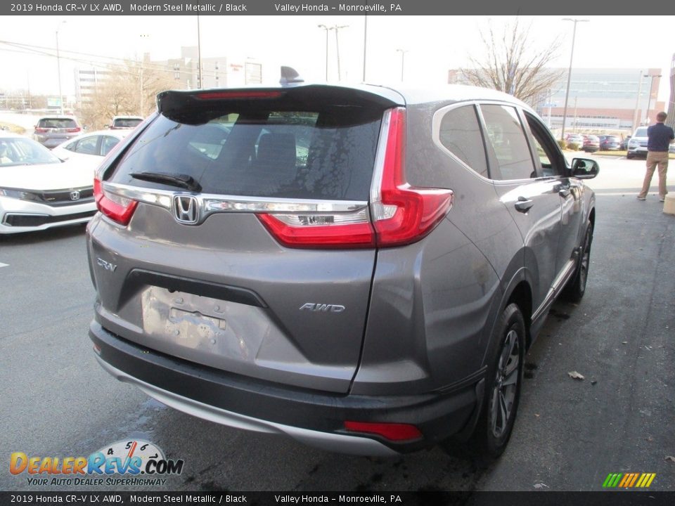 2019 Honda CR-V LX AWD Modern Steel Metallic / Black Photo #5