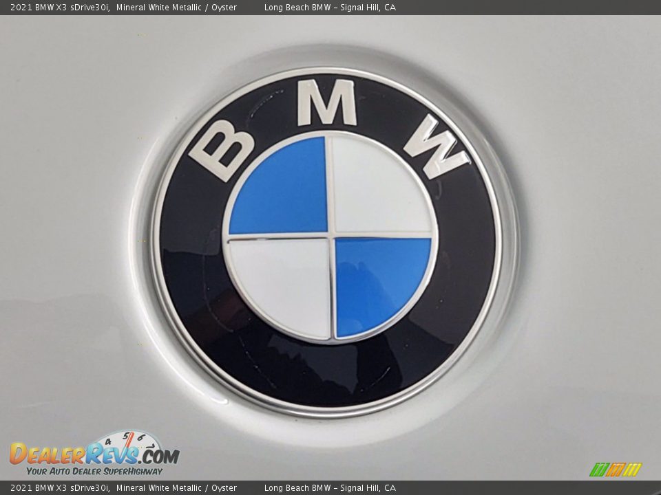 2021 BMW X3 sDrive30i Mineral White Metallic / Oyster Photo #5