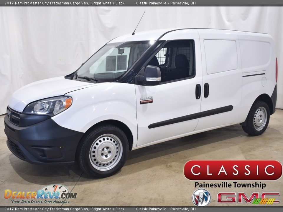 2017 Ram ProMaster City Tradesman Cargo Van Bright White / Black Photo #1