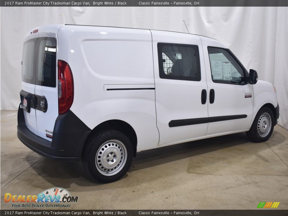 2017 Ram ProMaster City Tradesman Cargo Van Bright White / Black Photo #2