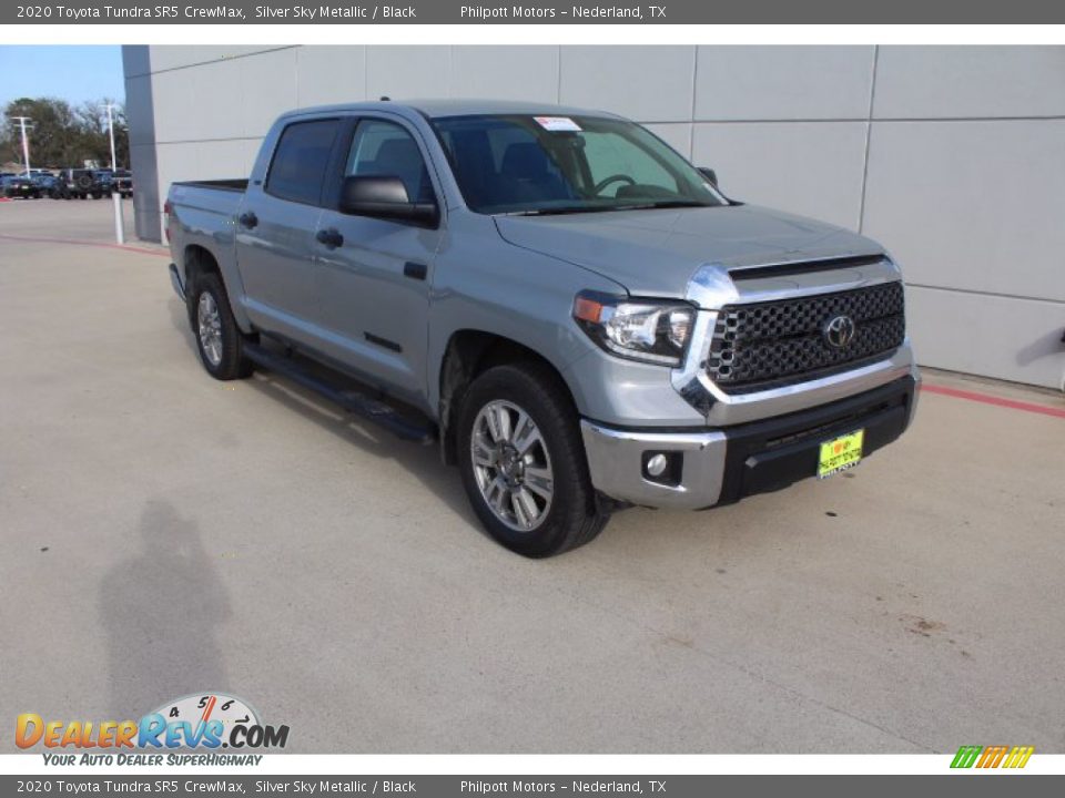 2020 Toyota Tundra SR5 CrewMax Silver Sky Metallic / Black Photo #2