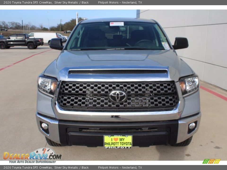 2020 Toyota Tundra SR5 CrewMax Silver Sky Metallic / Black Photo #3