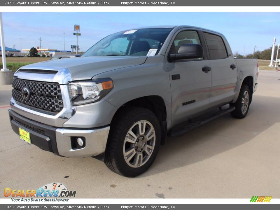 2020 Toyota Tundra SR5 CrewMax Silver Sky Metallic / Black Photo #4