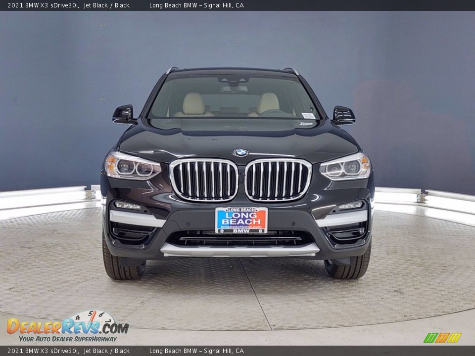 2021 BMW X3 sDrive30i Jet Black / Black Photo #2