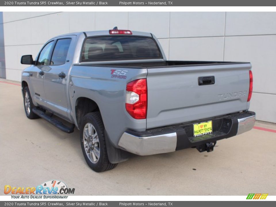 2020 Toyota Tundra SR5 CrewMax Silver Sky Metallic / Black Photo #6