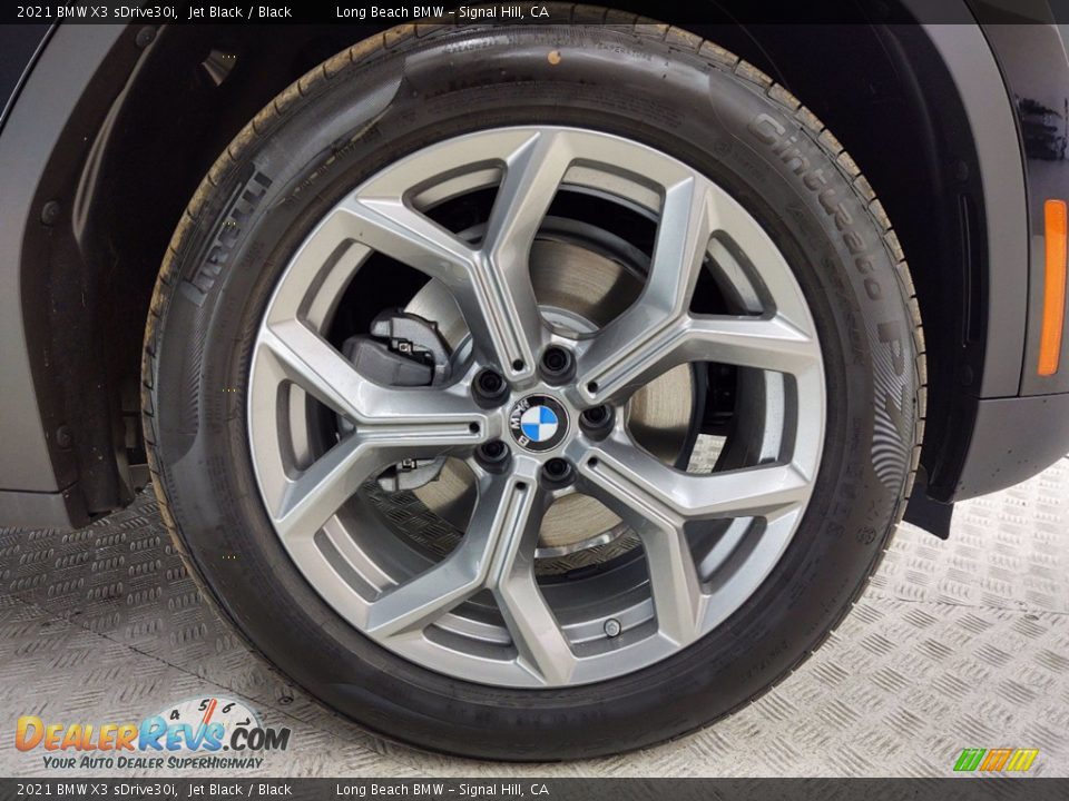 2021 BMW X3 sDrive30i Jet Black / Black Photo #3