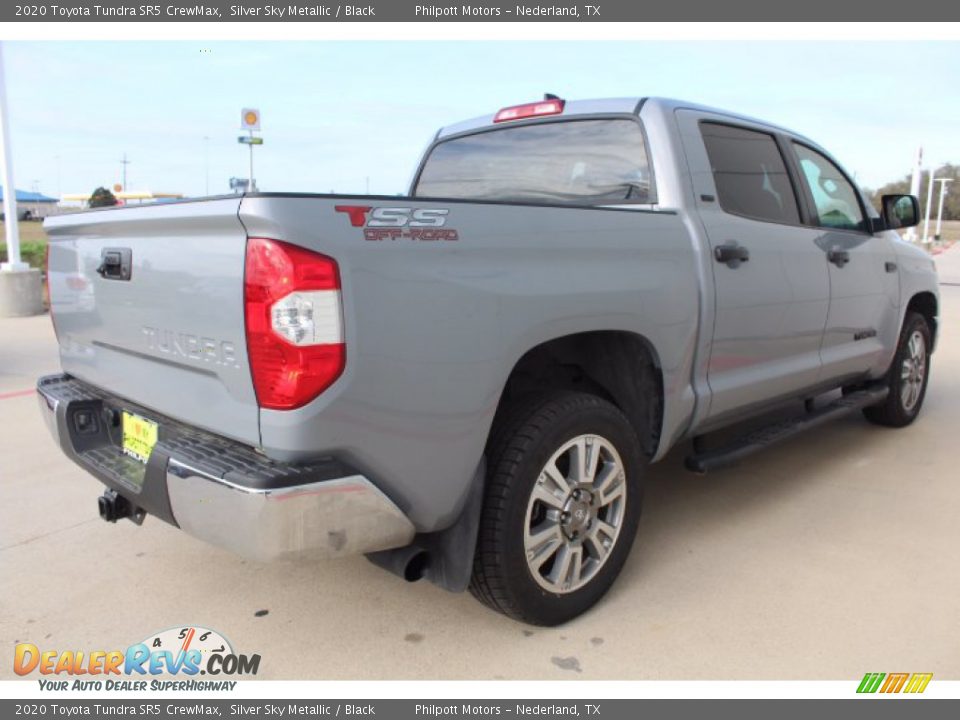 2020 Toyota Tundra SR5 CrewMax Silver Sky Metallic / Black Photo #8