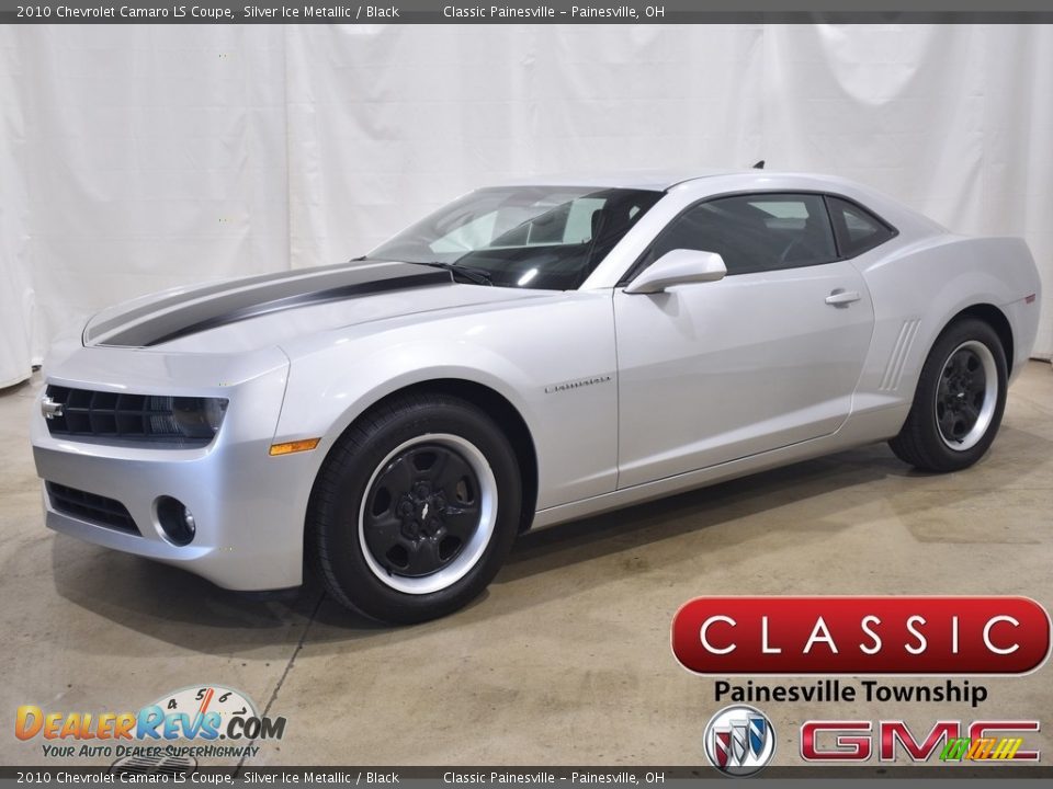 2010 Chevrolet Camaro LS Coupe Silver Ice Metallic / Black Photo #1