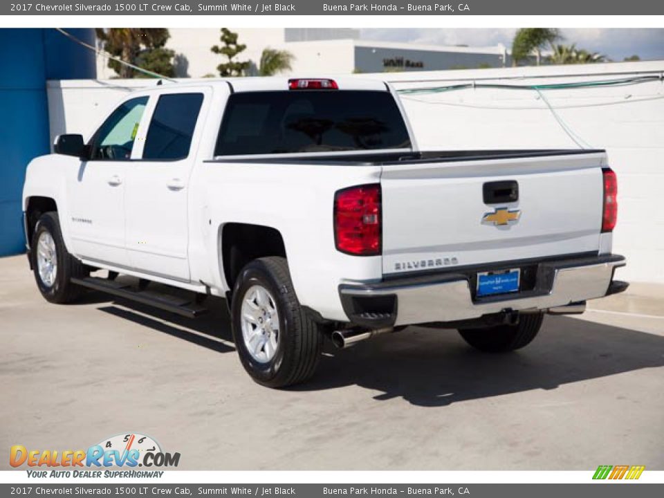 2017 Chevrolet Silverado 1500 LT Crew Cab Summit White / Jet Black Photo #2