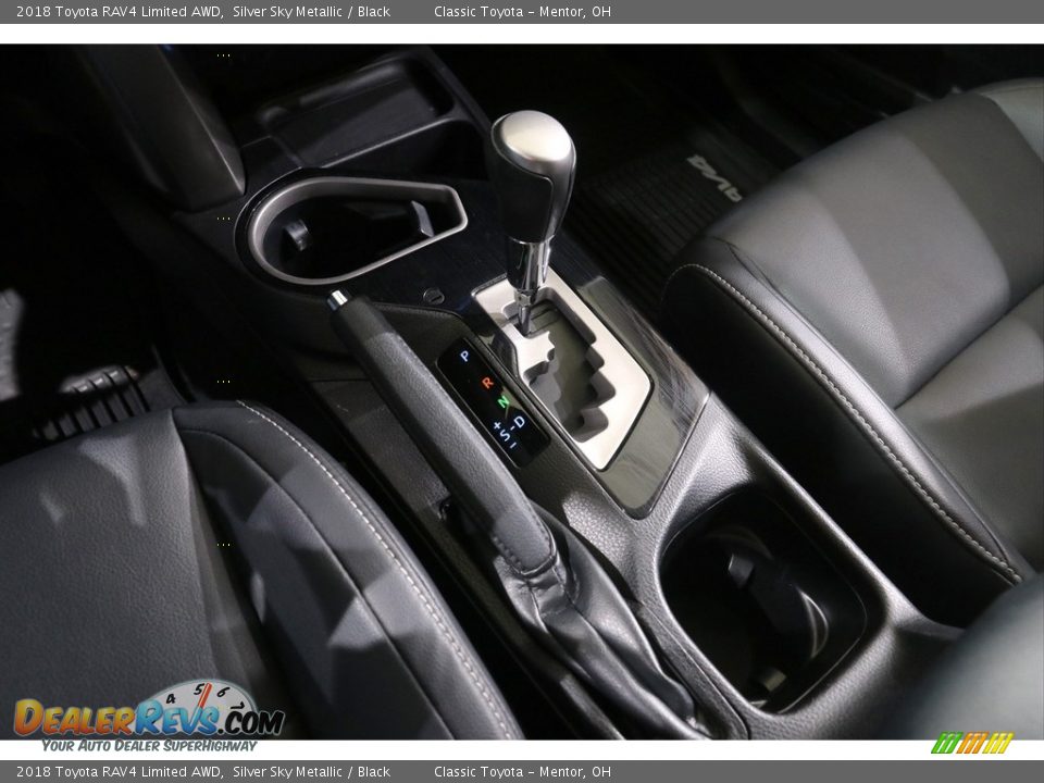 2018 Toyota RAV4 Limited AWD Silver Sky Metallic / Black Photo #14