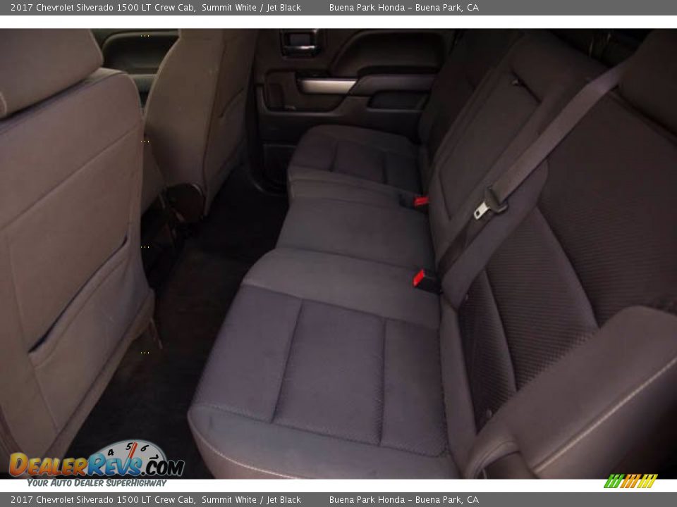 2017 Chevrolet Silverado 1500 LT Crew Cab Summit White / Jet Black Photo #4