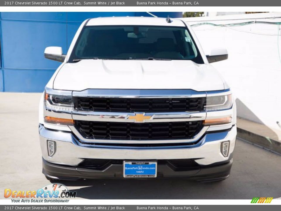 2017 Chevrolet Silverado 1500 LT Crew Cab Summit White / Jet Black Photo #7