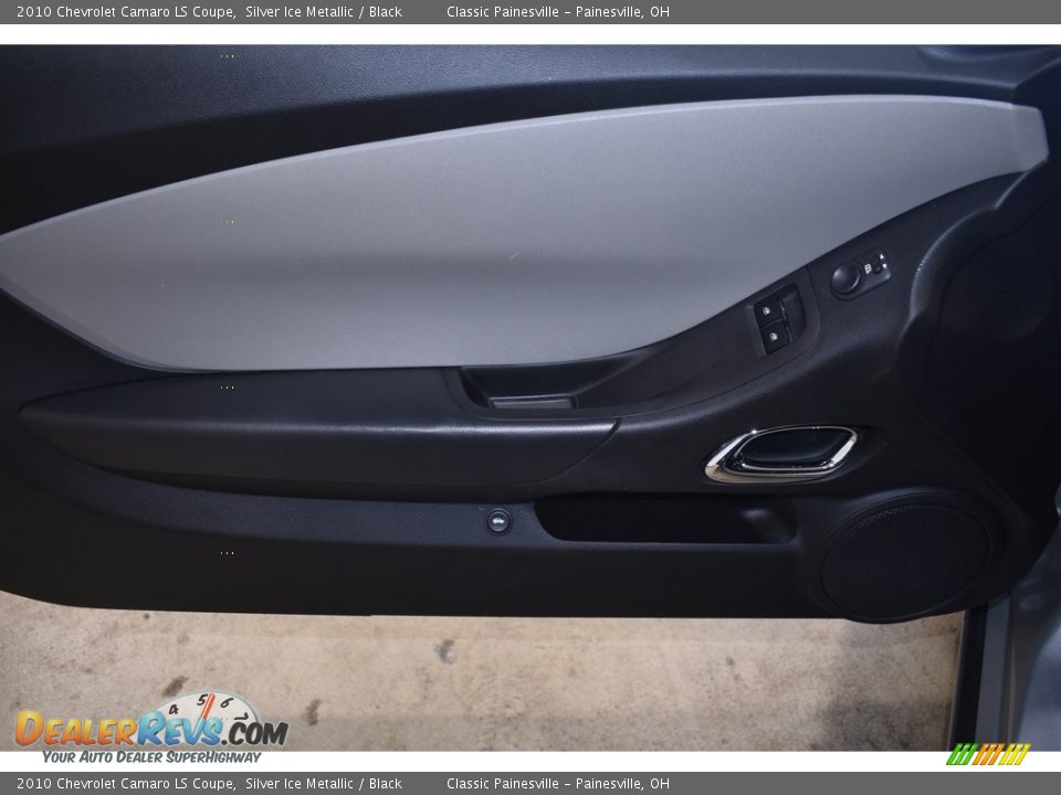 2010 Chevrolet Camaro LS Coupe Silver Ice Metallic / Black Photo #10