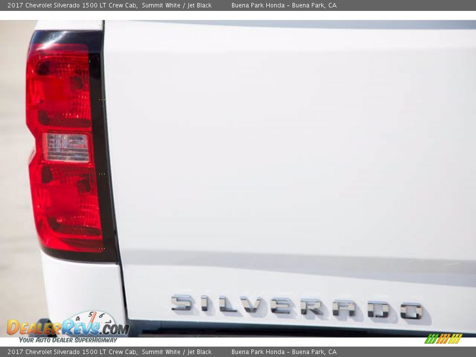 2017 Chevrolet Silverado 1500 LT Crew Cab Summit White / Jet Black Photo #11