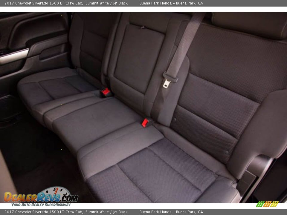 2017 Chevrolet Silverado 1500 LT Crew Cab Summit White / Jet Black Photo #19