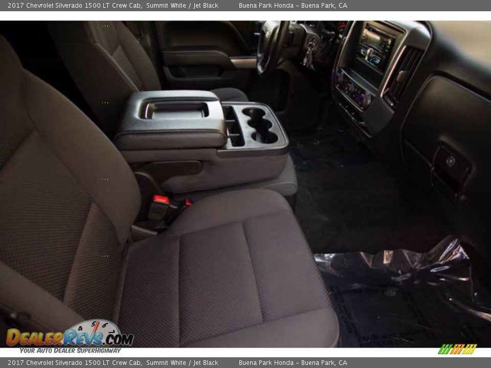 2017 Chevrolet Silverado 1500 LT Crew Cab Summit White / Jet Black Photo #22