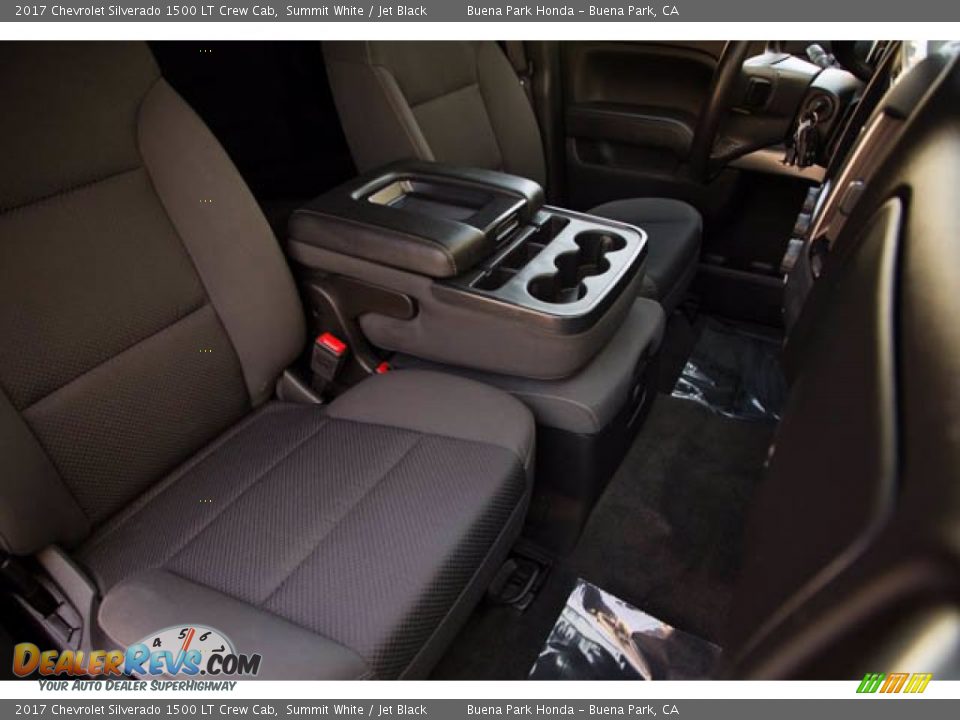 2017 Chevrolet Silverado 1500 LT Crew Cab Summit White / Jet Black Photo #23