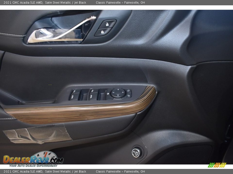 2021 GMC Acadia SLE AWD Satin Steel Metallic / Jet Black Photo #9