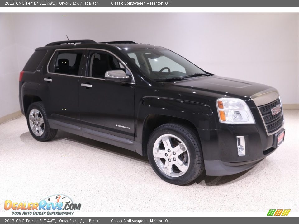 2013 GMC Terrain SLE AWD Onyx Black / Jet Black Photo #1