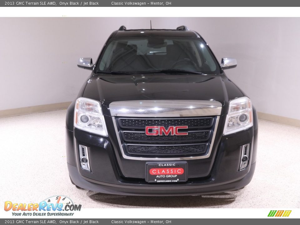 2013 GMC Terrain SLE AWD Onyx Black / Jet Black Photo #2