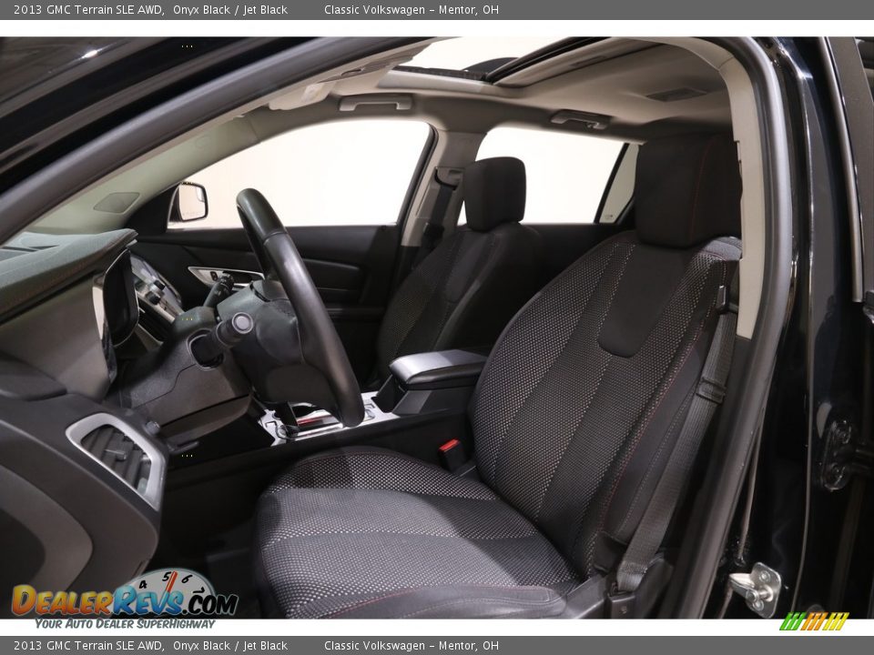 2013 GMC Terrain SLE AWD Onyx Black / Jet Black Photo #5