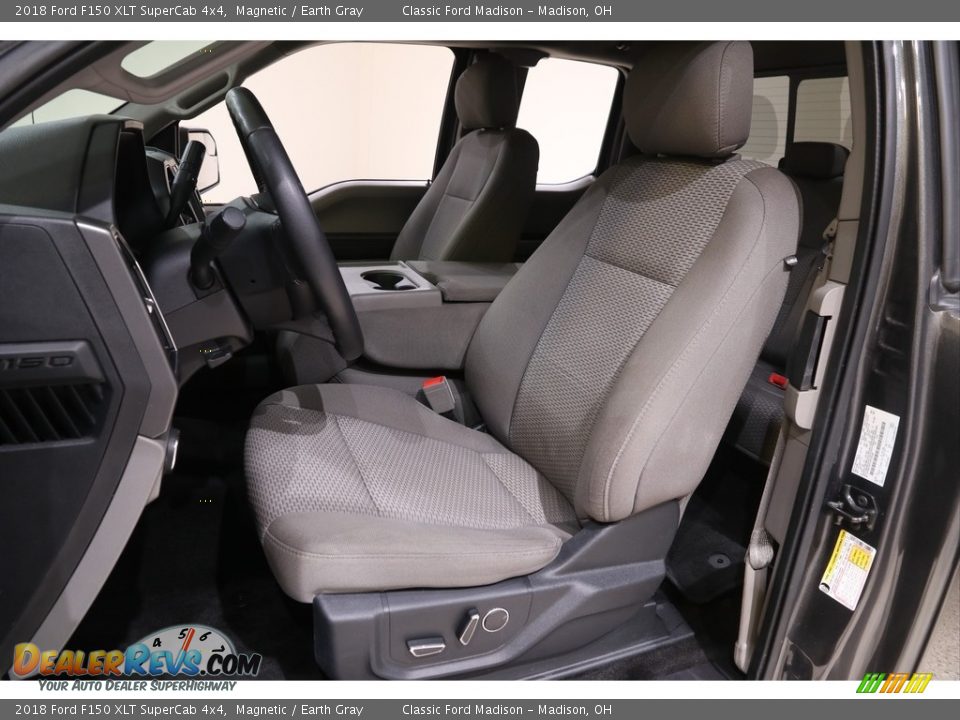 2018 Ford F150 XLT SuperCab 4x4 Magnetic / Earth Gray Photo #6