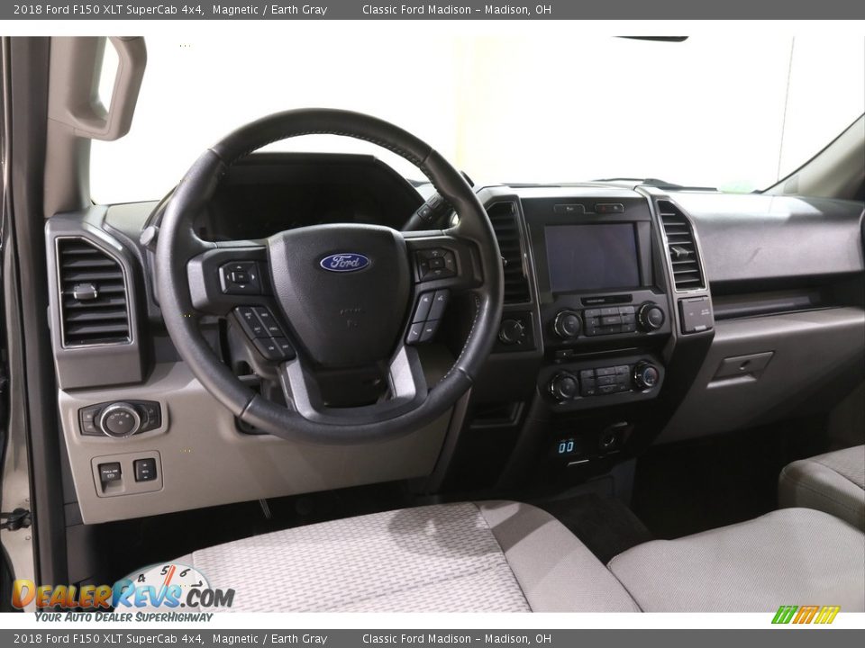 2018 Ford F150 XLT SuperCab 4x4 Magnetic / Earth Gray Photo #7