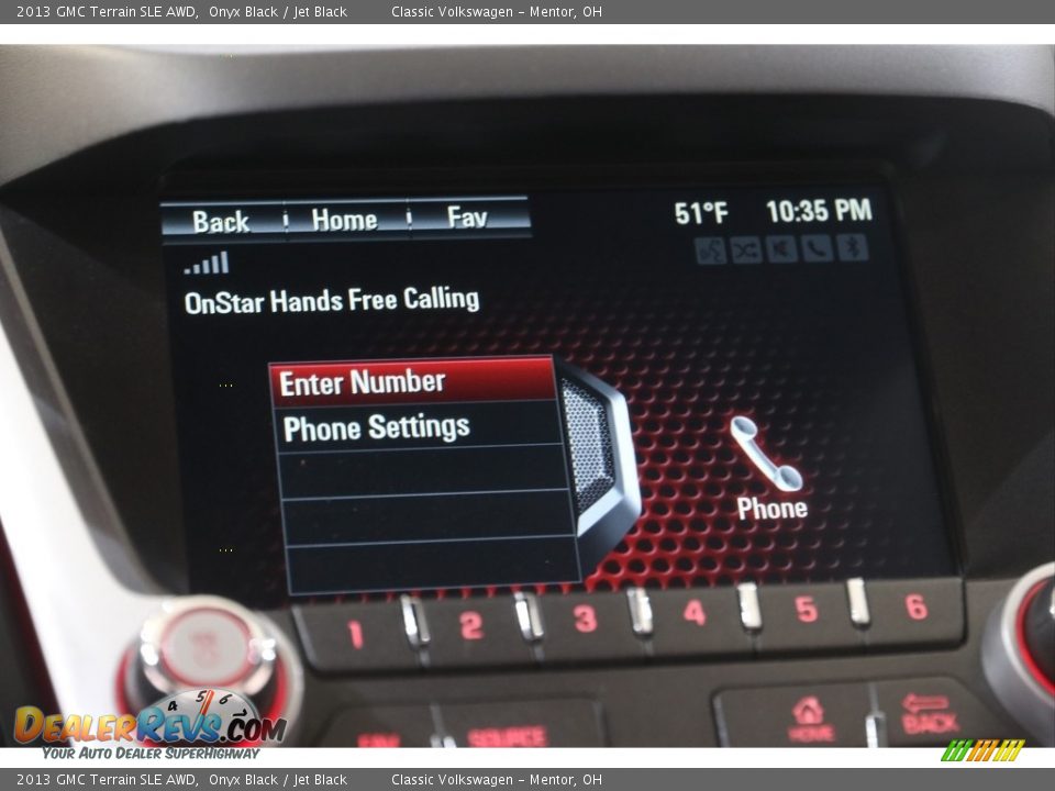 2013 GMC Terrain SLE AWD Onyx Black / Jet Black Photo #11